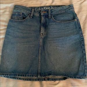 Calvin Klein Jean skirt